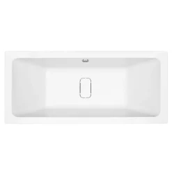 Victorian Plumbing Harmony Double Ended Bath With Hidden Waste Cover