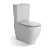 RAK Ceramic RAK Harmony Close Coupled Toilet + Soft Close Urea Seat -Croydex shop harpaksc l