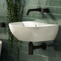 Victorian Plumbing Harmonia Modern Bathroom Suite -Croydex shop hbs01th d3