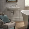 Heritage Bathroom Heritage Abingdon Blenheim Basin & Washstand - Chrome -Croydex shop heritageabingdonblenheimbasind1