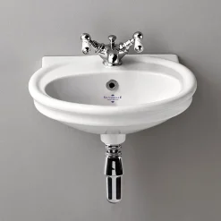 Silverdale Bathroom Silverdale Hillingdon Cloakroom Basin (450mm Wide - 1 Tap Hole)