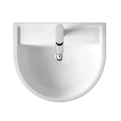 Hudson Reed Luna 1TH Wall Hung Suite (Toilet, Concealed Cistern + Basin) -Croydex shop hrluns d2