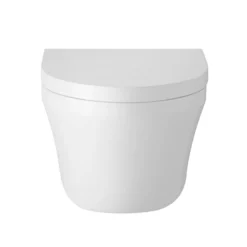 Hudson Reed Luna 1TH Wall Hung Suite (Toilet, Concealed Cistern + Basin) -Croydex shop hrluns d3