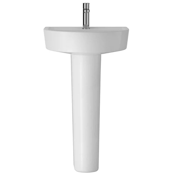 Hudson Reed Luna 1TH Basin + Full Pedestal 4 Hudson Reed Luna 1TH Basin + Full Pedestal - Image 2