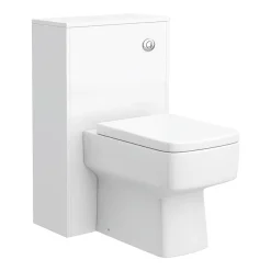 Victorian Plumbing Haywood White Modern Sink Vanity Unit + Toilet Package -Croydex shop hywvtp d3