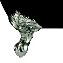 Heritage Bathroom Heritage Buckingham Roll Top Cast Iron Bath (1700x770mm) With Feet -Croydex shop imperial feetn