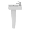 Ideal Standard I.Life S 450mm Right Hand 1TH Washbasin + Full Pedestal -Croydex shop isil45fp d2