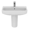 Ideal Standard I.Life S Compact 1TH Washbasin + Semi Pedestal