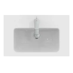 Ideal Standard I.Life S 1TH Wall Hung Basin + Chrome Bottle Trap -Croydex shop isil60wh d1