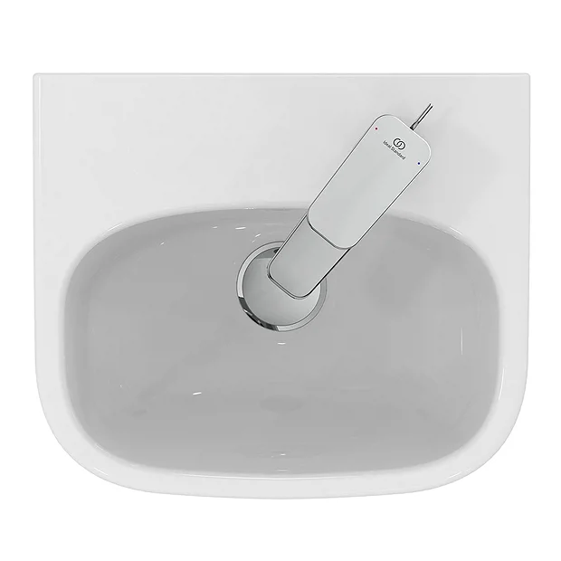 Ideal Standard I.Life A 350mm 1TH Handrinse Basin + Full Pedestal 5 Ideal Standard I.Life A 350mm 1TH Handrinse Basin + Full Pedestal - Image 3