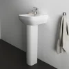 Ideal Standard I.Life A 400mm 1TH Handrinse Basin + Full Pedestal -Croydex shop isila40fp d4