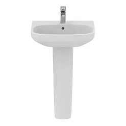 Ideal Standard I.Life A 1TH Washbasin + Full Pedestal -Croydex shop isila55fp d3