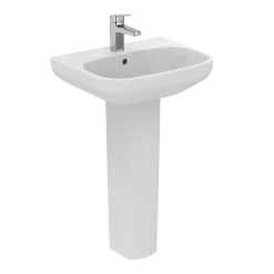 Ideal Standard I.Life A 1TH Washbasin + Full Pedestal -Croydex shop isila55fp l