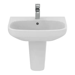 Ideal Standard I.Life A 1TH Washbasin + Semi Pedestal -Croydex shop isila55sp d3
