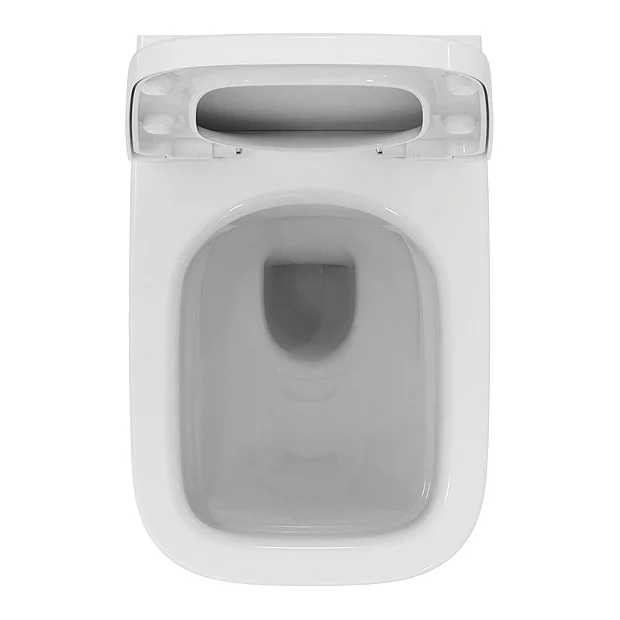 Ideal Standard I.Life A Rimless Wall Hung WC + Soft Close Seat 8 Ideal Standard I.Life A Rimless Wall Hung WC + Soft Close Seat - Image 6