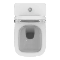 Ideal Standard I.Life S Compact 4/2.6 Litre Rimless Close Coupled Back To Wall WC + Soft Close Seat -Croydex shop isilbtw42 d1