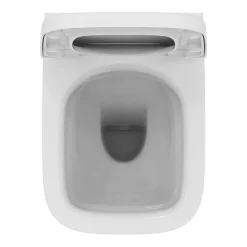 Ideal Standard I.Life S Compact Rimless Back To Wall WC + Soft Close Seat -Croydex shop isilfswc d1