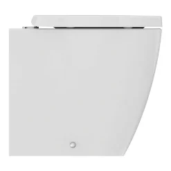 Ideal Standard I.Life S Compact Rimless Back To Wall WC + Soft Close Seat -Croydex shop isilfswc d3
