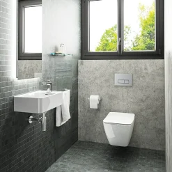 Ideal Standard Strada II AquaBlade Toilet + Concealed WC Cistern With Wall Hung Frame