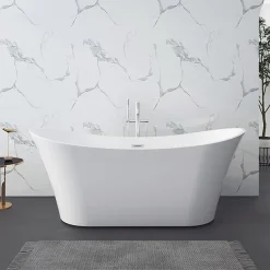 Victorian Plumbing Jardine 1700 X 780 Modern Double Ended Slipper Bath -Croydex shop jfb952c l