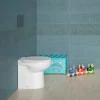 RAK Ceramic RAK Junior Back To Wall Pan + Urea Toilet Seat -Croydex shop junpakst d1