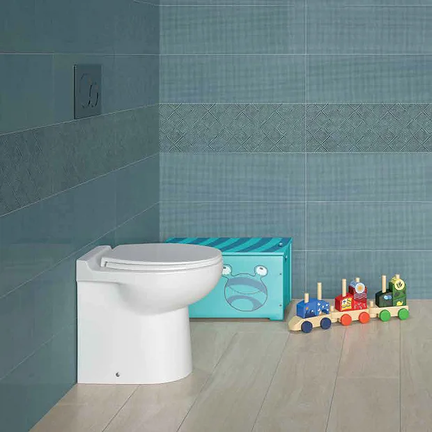 RAK Ceramic RAK Junior Back To Wall Pan + Urea Toilet Seat 3 RAK Ceramic RAK Junior Back To Wall Pan + Urea Toilet Seat
