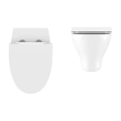 Crosswater Kai Wall Hung Pan + Soft Close Thin Seat -Croydex shop kaiwc3 d1