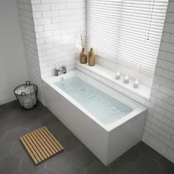 Victorian Plumbing Kent Single Ended Bath + Panels 6 Victorian Plumbing Kent Single Ended Bath + Panels -Croydex shop kbp1 l