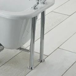 Victorian Plumbing Kensington Traditional Complete Roll Top Bathroom Package (1710mm) -Croydex shop kencmppack d2