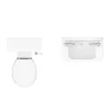 Keswick 4-Piece Traditional Cloakroom Suite - 2 Tap Hole -Croydex shop kescs4pcnd3