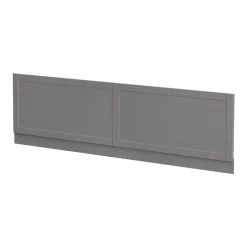Keswick Grey 1700 X 700 Double Ended Bath Inc. Front + End Panels -Croydex shop kesgryde17 d2