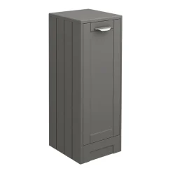Keswick Grey Sink Vanity Unit, Storage Unit, Tall Boy + Toilet Package -Croydex shop kesgrypk5 d5