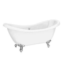 Keswick Traditional Roll Top Bath Suite (1750mm) -Croydex shop keswicktraditionalrolltopbathsuited3