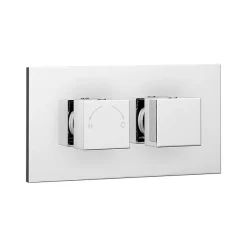 Milan Bathroom Milan Shower Bath + Concealed 1 Outlet Shower Pack (1700 L Shaped With Screen + Panel)