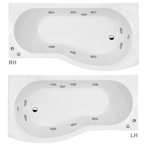 Laguna Whirlpool Spa 8 Jet B-Shaped Shower Bath With Screen + Panel 5 Laguna Whirlpool Spa 8 Jet B-Shaped Shower Bath With Screen + Panel - Image 3
