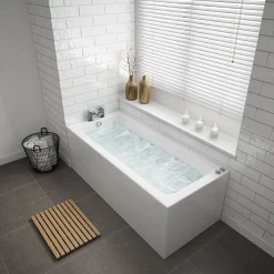 Laguna Whirlpool Spa 8 Jet Square Single Ended Bath