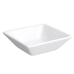 Victorian Plumbing Lazio Square Counter Top Basin - 0TH - 410 X 410mm -Croydex shop laziosquarecountertopbasin0taphole400x400mmd1