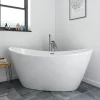 Victorian Plumbing Sofia 1700 X 800mm Modern Double Ended Freestanding Bath 2 Victorian Plumbing Sofia 1700 X 800mm Modern Double Ended Freestanding Bath -Croydex shop lbt17w n d6