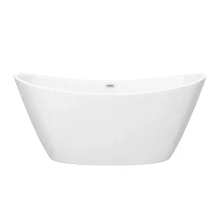 Victorian Plumbing Sofia 1700 X 800mm Modern Double Ended Freestanding Bath -Croydex shop lbt17w n t1
