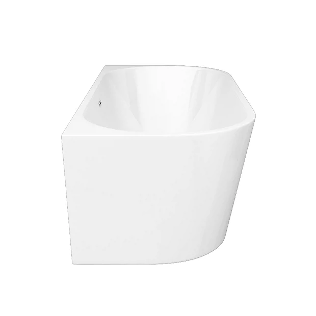 Victorian Plumbing Apollo Back To Wall Modern Curved Bath (1700 X 800mm) 8 Victorian Plumbing Apollo Back To Wall Modern Curved Bath (1700 X 800mm) - Image 6