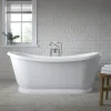 Old London Greenwich 1740 X 800mm Double Ended Slipper Freestanding Bath -Croydex shop ldb002 d3
