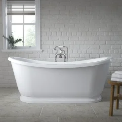 Old London Greenwich 1740 X 800mm Double Ended Slipper Freestanding Bath