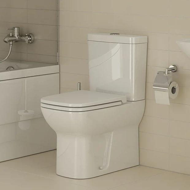 VitrA - S20 Model Close Coupled Toilet - Closed Backed - 2 X Seat Options 4 VitrA - S20 Model Close Coupled Toilet - Closed Backed - 2 X Seat Options - Image 2