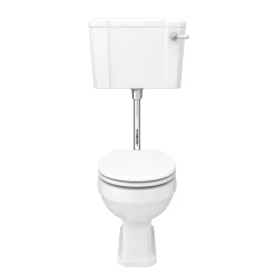 Nui Carlton Low Level Traditional Toilet -Croydex shop lltcwc d3