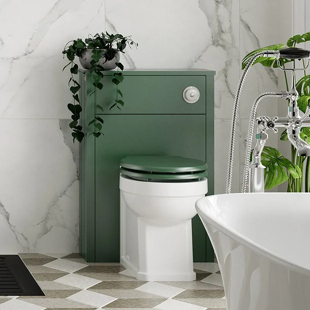 Old London 550mm WC Unit - Hunter Green 5 Old London 550mm WC Unit - Hunter Green - Image 3