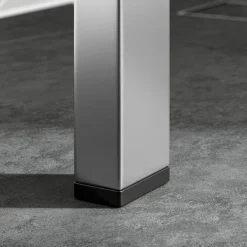 HiB Dark Grey Shower Seat With Support Leg