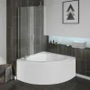 Victorian Plumbing Laguna Small Shower Bath Suite 1 Victorian Plumbing Laguna Small Shower Bath Suite -Croydex shop lssbs nd6