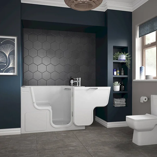 Milton Accessible Bathroom Milton Luxury Walk In 1300 X 660mm Easy Access Deep Soak Bath Inc. Front + End Panels 4 Milton Accessible Bathroom Milton Luxury Walk In 1300 X 660mm Easy Access Deep Soak Bath Inc. Front + End Panels - Image 2