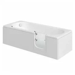 Milton Accessible Bathroom Milton Luxury Walk In 1700mm Bath Inc. Front + End Panels
