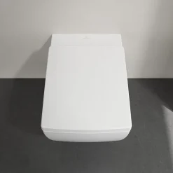 Villeroy & Boch Villeroy And Boch Memento 2.0 DirectFlush Rimless Wall Hung Toilet + Soft Close Seat -Croydex shop m2drwhwc d3